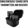 imageRDE Charge Case  Charging Case for the Wireless GO Gen 3 with Two Full Extra Recharges for 21 Hours Total Battery Life and Data Transfer