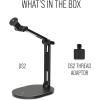 imageRDE DS2 Desktop Studio Arm for Microphones Cameras Smartphones Lights and Other Accessories up to 900gDS2
