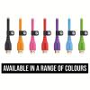 imageRDE HDMI15 Premium High Speed HDMI Cable with Ethernet 15m5ft OrangeBlack