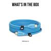 imageRDE HDMI15 Premium High Speed HDMI Cable with Ethernet 15m5ft OrangeBlue