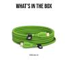 imageRDE HDMI15 Premium High Speed HDMI Cable with Ethernet 15m5ft OrangeGreen
