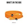 imageRDE HDMI15 Premium High Speed HDMI Cable with Ethernet 15m5ft OrangeOrange