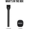 imageRDE Interview GO Handheld Adaptor Wireless Microphones Black
