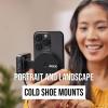 imageRDE Magnetic Mount Smartphone Accessory Mount With Cold Shoe Slots and a 14inch Thread MagSafe Compatible