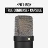 imageRDE NT1 Signature Series LargeDiaphragm Condenser Microphone with Shock Mount Pop Filter and XLR Cable for Music Production Vocal Recording Streaming and Podcasting GreenBlack
