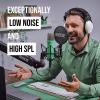 imageRDE NT1 Signature Series LargeDiaphragm Condenser Microphone with Shock Mount Pop Filter and XLR Cable for Music Production Vocal Recording Streaming and Podcasting GreenGreen