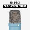 imageRDE NT1 Signature Series LargeDiaphragm Condenser Microphone with Shock Mount Pop Filter and XLR Cable for Music Production Vocal Recording Streaming and Podcasting GreenBlue