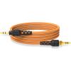imageRDE NTHCable for NTH100 Headphones 12m  4ft Long 35mm Male to Male Audio Cable with inch Adaptor Included Orange