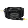 imageRDE NTHCable for NTH100 Headphones 24m  8ft Long 35mm Male to Male Audio Cable with inch Adaptor Included Black