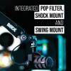 imageRDE PodMic USB Versatile Dynamic Broadcast Microphone With XLR and USB Connectivity for Podcasting Streaming Gaming MusicMaking and Content CreationPodMic Black