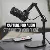 imageRDE PodMic USB Versatile Dynamic Broadcast Microphone With XLR and USB Connectivity for Podcasting Streaming Gaming MusicMaking and Content CreationPodMic USB Black