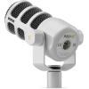 imageRDE PodMic USB Versatile Dynamic Broadcast Microphone With XLR and USB Connectivity for Podcasting Streaming Gaming MusicMaking and Content CreationPodMic White
