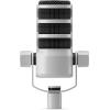 imageRDE PodMic USB Versatile Dynamic Broadcast Microphone With XLR and USB Connectivity for Podcasting Streaming Gaming MusicMaking and Content CreationPodMic White