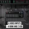 imageRDE RDECaster Video  Professional Video Switcher and Audio Interface  MultiCamera 6 x Video Inputs HDMI and USB 1080p60 MultiSource Scenes