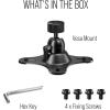 imageRDE VESA Mount Adjustable Mounting System for The RDECaster Pro II for Stable and Adjustable Mounting 75mm and 100mm mounts