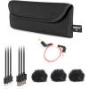 imageRDE Wireless GO II Ultracompact Dualchannel Wireless Microphone System with Builtin Microphones Onboard Recording and 200m Range for Filmmaking Interviews and Content Creation