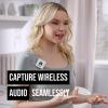 imageRDE Wireless ME Ultracompact Wireless Microphone System with Builtin Microphones GainAssist Technology and 100m Range for Filmmaking Interviews and Content Creation Wireless MEWIME Dual  White