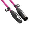 imageRDE XLR3 Premium XLR Cable 3m OrangePink