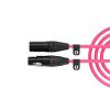 imageRDE XLR3 Premium XLR Cable 3m OrangePink