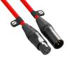 imageRDE XLR6 Premium XLR Cable 6m PurpleRed