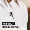 imageRode Lavalier GO Professional Wearable MicrophoneBlackBlack