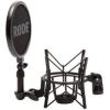 imageRode NT1 5th Generation Condenser Microphone with SM6 Shockmount and Pop FilterSilverBlack