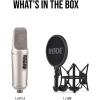 imageRode NT2A Studio Solution Microphone Silver Wired Singing