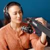 imageRode PSA1 Professional Studio Boom Arm for Broadcast Microphones with Quick Release Microphone Adapter and StreamEye Polishing Cloth