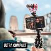 imageRode VideoMicro Compact OnCamera Microphone with Rycote Lyre Shock Mount Auxiliary BlackVideoMicro I