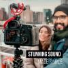 imageRode VideoMicro Compact OnCamera Microphone with Rycote Lyre Shock Mount Auxiliary BlackVideoMicro I
