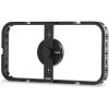 imageRDE Phone Cage Magnetic Mobile Filmmaking Cage with 14inch and 38inch Threads and Cold Shoe Mounting Slots MagSafe Compatible