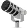 imageRDE PodMic USB Versatile Dynamic Broadcast Microphone With XLR and USB Connectivity for Podcasting Streaming Gaming MusicMaking and Content CreationPodMic USB White