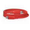 imageRDE SC27 SuperSpeed USBC to USBC Cable for Fast Data Transfer up to 5Gbps and 60W Power Supply 2m BlackRed