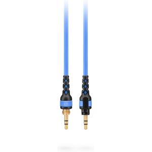 imageRDE NTHCable for NTH100 Headphones 12m  4ft Long 35mm Male to Male Audio Cable with inch Adaptor Included Blue