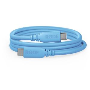 imageRDE SC27 SuperSpeed USBC to USBC Cable for Fast Data Transfer up to 5Gbps and 60W Power Supply 2m BlackBlue