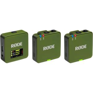 imageRDE Wireless GO Gen 3  Compact Wireless Mic  Pristine Audio 32bit Float Recording Automatic Level Control for Phones Cameras and Computers Moss