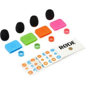 imageRode Colors 2 Set for Wireless Go and LavaliersBluePink OrangeGreen