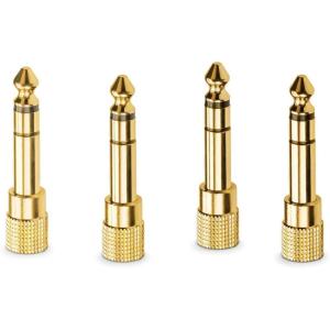 imageRode HJA4 35mm TRS to 14quot Headphone Adapters 4Pack