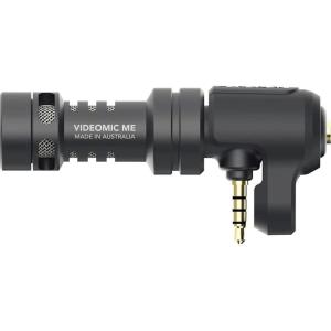 imageRode VideoMic Me Compact TRRS Cardioid MiniShotgun Microphone for SmartphonesVMM Smartphone