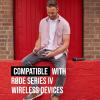 imageRDE Interview PRO Wireless Handheld Condenser Microphone with a BroadcastGrade Capsule and 32bit Float OnBoard Recording for Content Creation Media and Interviews