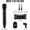 imageRDE Interview PRO Wireless Handheld Condenser Microphone with a BroadcastGrade Capsule and 32bit Float OnBoard Recording for Content Creation Media and Interviews