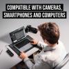 imageRDE Wireless GO Gen 3  Compact Wireless Mic  Pristine Audio 32bit Float Recording Automatic Level Control for Phones Cameras and Computers PurpleBlack