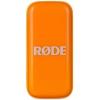 imageRDE Wireless Micro  Compact Wireless Microphone Two Mics with Charge Case for Smartphone Content Creation  USBC BlackOrange