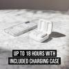 imageRDE Wireless Micro  Compact Wireless Microphone Two Mics with Charge Case for Smartphone Content Creation  USBC BlackWhite
