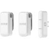 imageRDE Wireless Micro  Compact Wireless Microphone Two Mics with Charge Case for Smartphone Content Creation  USBC BlackWhite