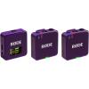 imageRDE Wireless GO Gen 3  Compact Wireless Mic  Pristine Audio 32bit Float Recording Automatic Level Control for Phones Cameras and Computers PurplePurple