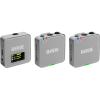 imageRDE Wireless GO Gen 3  Compact Wireless Mic  Pristine Audio 32bit Float Recording Automatic Level Control for Phones Cameras and Computers Stone