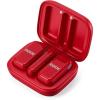 imageRDE Wireless Micro  Compact Wireless Microphone Two Mics with Charge Case for Smartphone Content Creation  USBC BlackRed