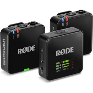 imageRDE Wireless GO Gen 3  Compact Wireless Mic  Pristine Audio 32bit Float Recording Automatic Level Control for Phones Cameras and Computers PurpleBlack