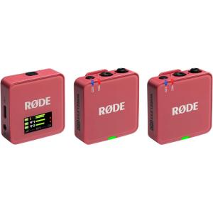 imageRDE Wireless GO Gen 3  Compact Wireless Mic  Pristine Audio 32bit Float Recording Automatic Level Control for Phones Cameras and Computers PurpleRose